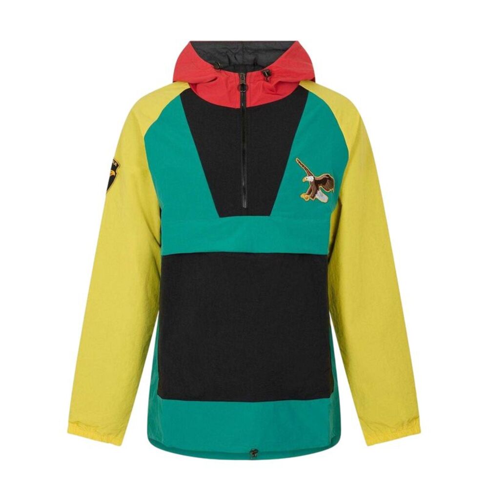 Diadora Mens Mcnairy Colour Block Anorak / Shadow